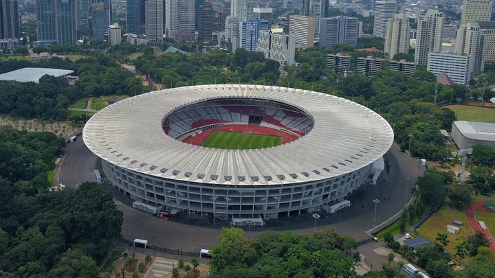 Tempat Pertandingan Bola Stadion Gelora Bung Karno