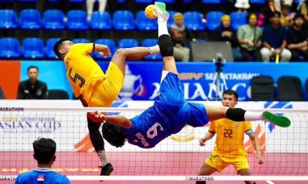 Sepak Takraw Merupakan Olahraga Tradisional Dengan Rotan