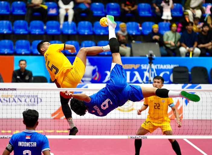 Sepak Takraw Merupakan Olahraga Tradisional Dengan Rotan