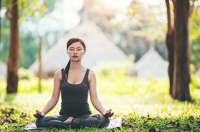 Penenangan Pikiran Dengan Melakukan Kegiatan Meditasi Diri