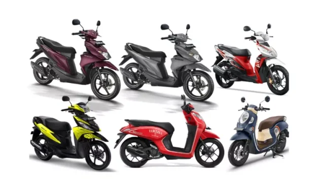 Sebuah Jenis Kendaraan Matic Yang Mudah Di Bawa