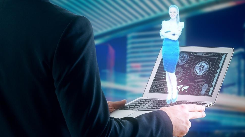Penampilan Teknologi Hologram Dalam Sebuah 3D
