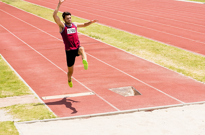 Gerakan Olahraga Cabang Atletik Lompat Jauh