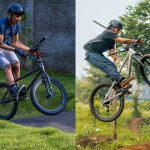 Perlombaan Olahraga BMX Dengan Ukurang Sepeda Kecil