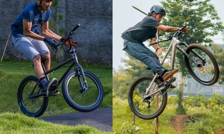 Perlombaan Olahraga BMX Dengan Ukurang Sepeda Kecil