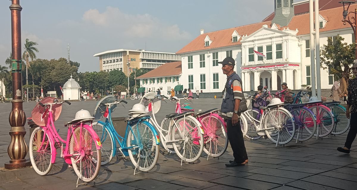 Kendaraan Jadul Ontel Sebuah Sepeda Unik