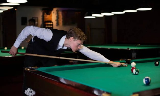 Olahraga Meja Billiard Dengan Stik Bola