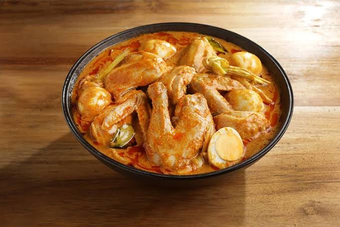 Masakan Tradisional Berkuah Gulai Dari Indonesia
