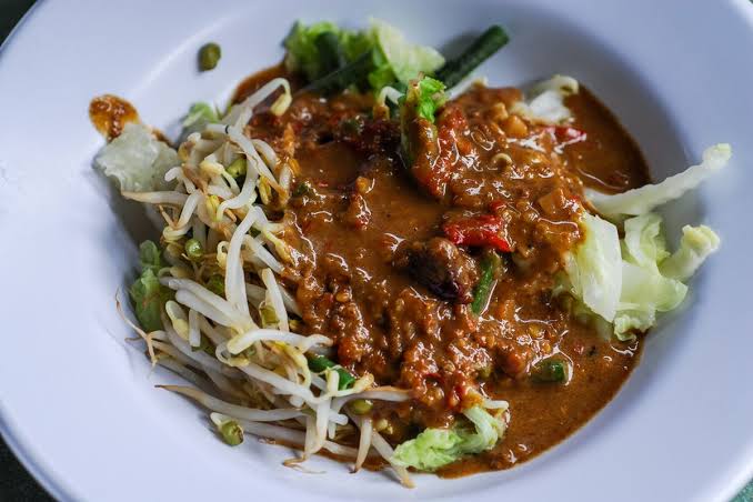 Hidangan Makanan Pecel Yang Sangat Di Sukai