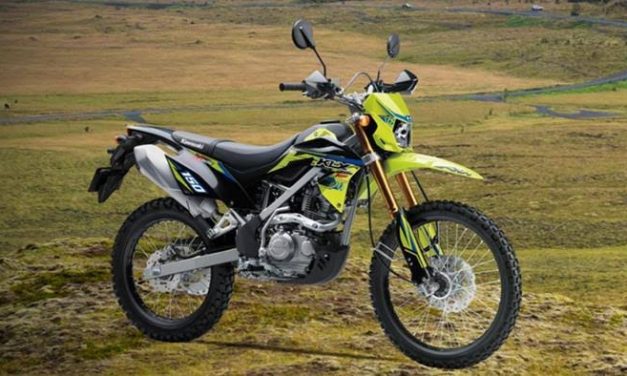 Sebuah Kendaraan Trail Atau KLX Segala Medan