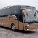 Sebuah Kendaraan Bus Sebagai Transpotasi Umum